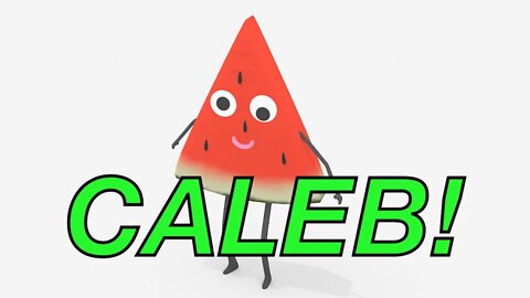 Happy Birthday CALEB! - WATERMELON Birthday Song