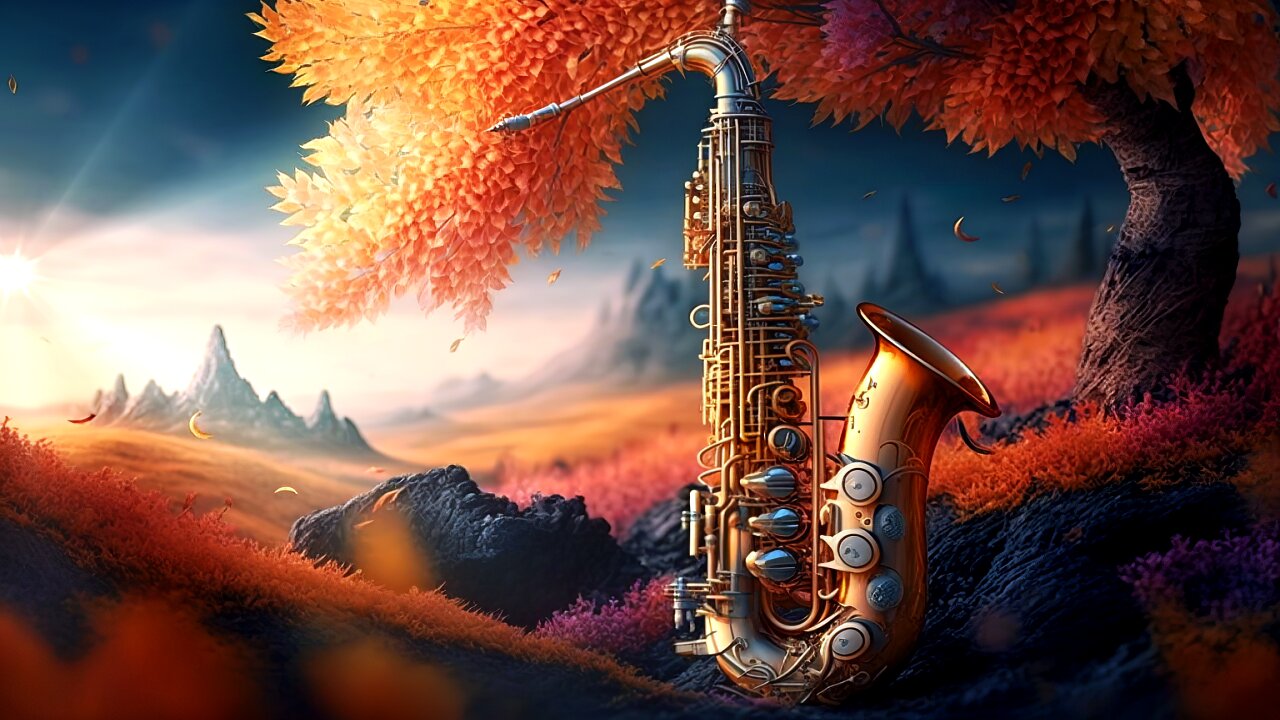 Dreamy Saxophone Music - Sleep Sounds - BLACK SCREEN - Fall Asleep Fast - Restful Sleep