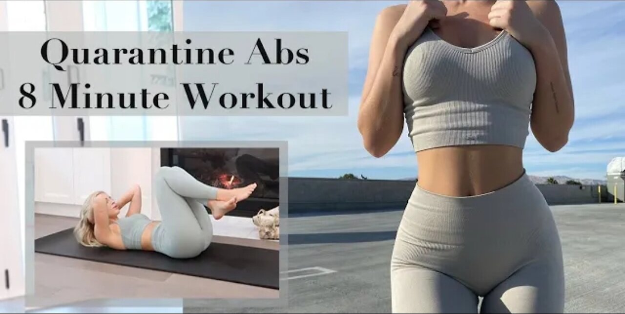 Easy Workout | My 8 Minute Go-To Cinch Waist Workout