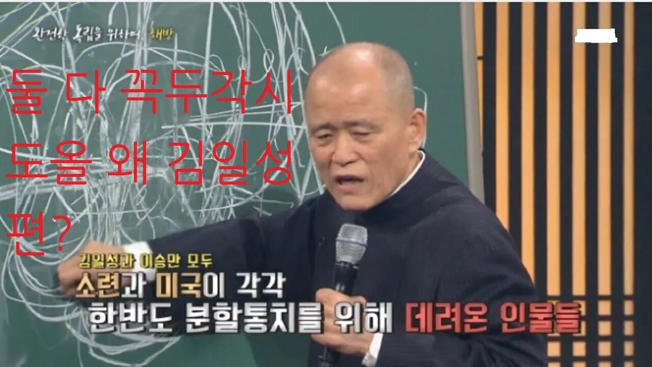 우리는 너무 몰랐다, 도올 김용옥, 통나무, 해방정국, 하지, 주한미군군정총독, 여운형암살, 죽음, 중도, 여순민중항쟁, 빨갱이, 인민위원회, 좌익, 공산주의자, 김일성, 이승만