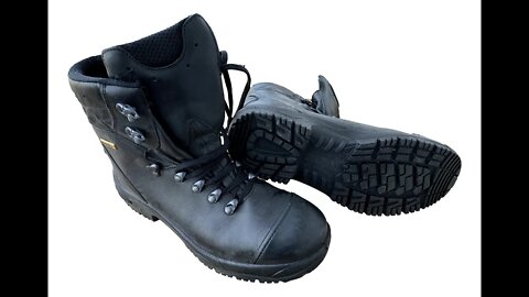 GERMAN STEEL TOED LEATHER SAFETY BOOTS AT MIKE'S MILITARIA!