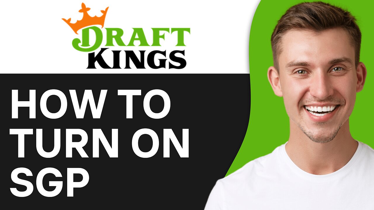 How To Turn on SGP on DraftKings