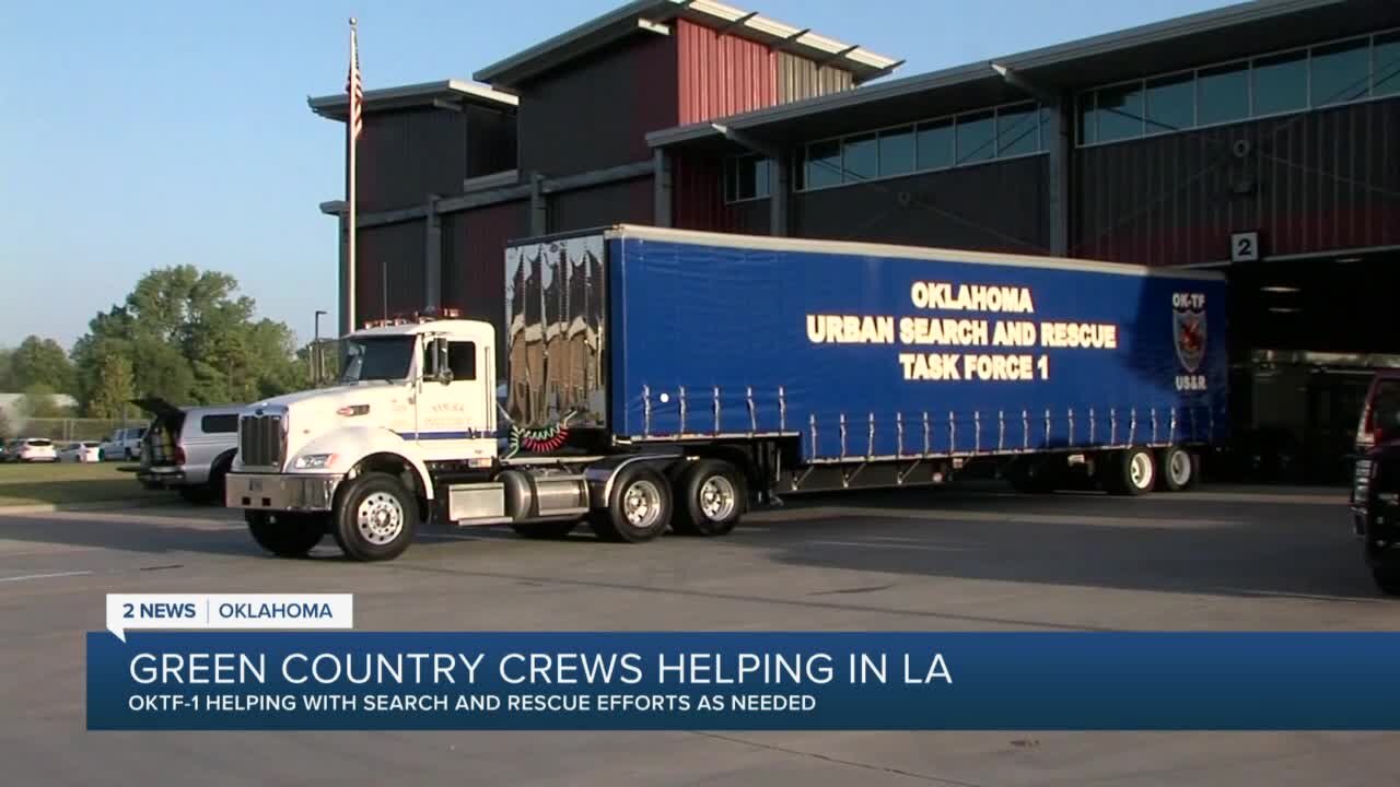 Green Country responds to relief efforts for Hurricane Ida