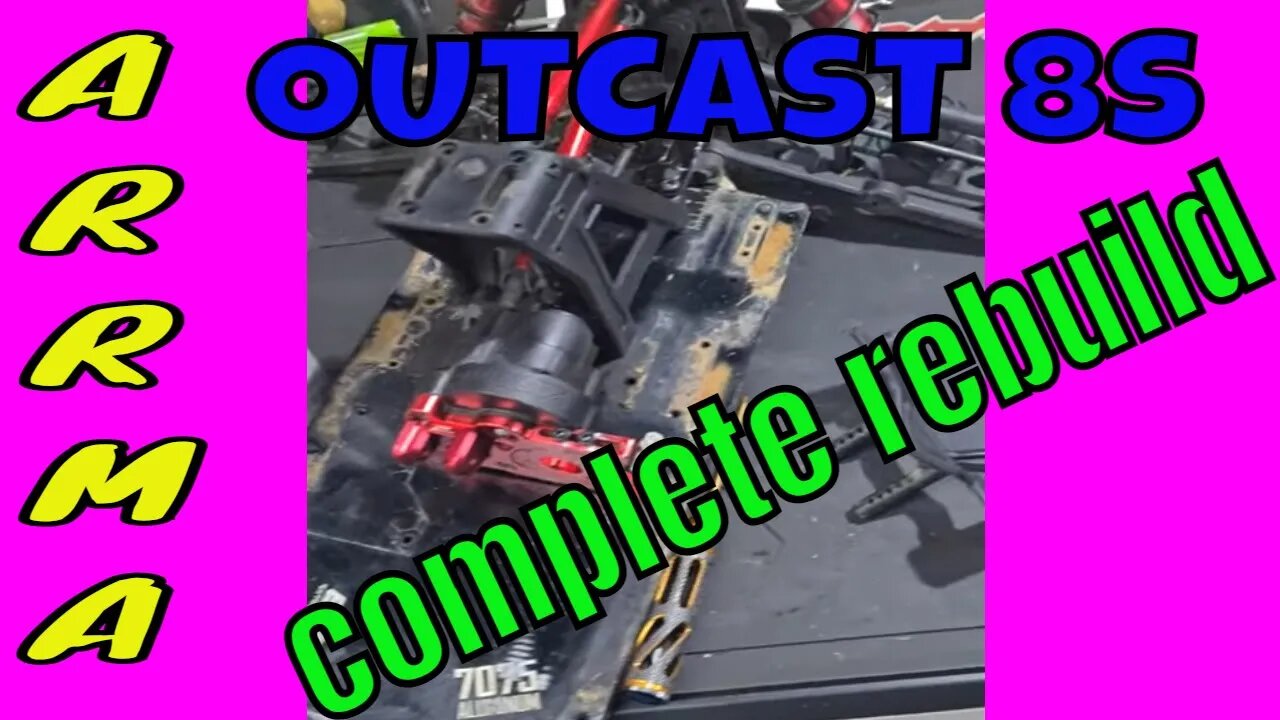 Wrenching *ARRMA OUTCAST 8S*