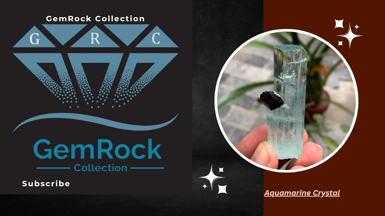 100% Natural Rocks| Aquamarine & Black Tourmaline |Spiritual Healing 🧚♂️