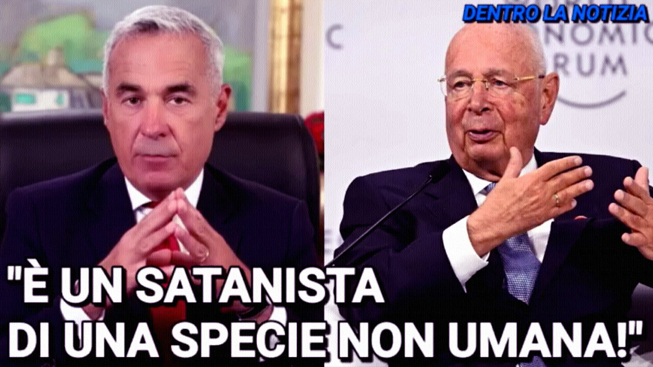 #CALIN GEORGESCU: “RACCONTA IL COLPO DI STATO IN ROMANIA E SPIEGA DI AVER INCONTRATO ALCUNE VOLTE 🛑KLAUS SCHWAB ALL'ONU! AFFERMA, INFINE, CHE SI TRATTA DI UN SATANISTA NON APPARTENENTE ALLA SPECIE UMANA!!”👿👿👿