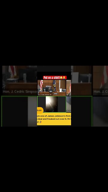 Now we gotta watch the whole thing😂 #court #funny #peoplescourt #judge #shorts