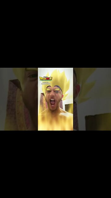 Dragon Ball Super Broly snapchat filter