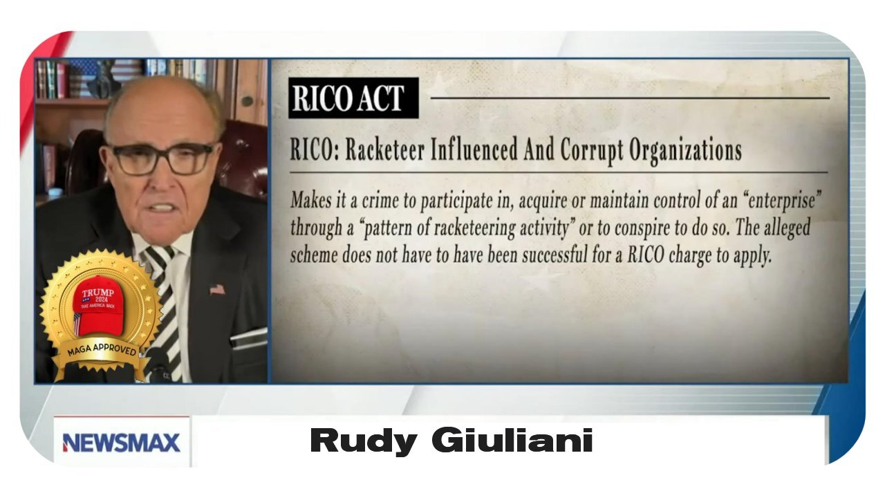 Rudy Giuliani has bigger BEACH balls than Kevin McCarthy - 8/15/2023