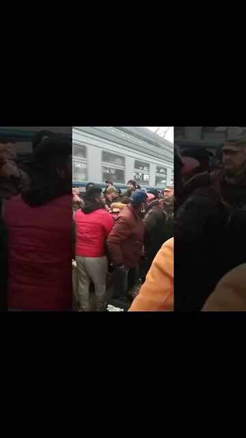 Africans Were Not Allowed To Board The Train To Lvov Until The Boarding Of All White Ukrainians