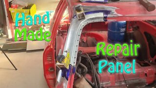 Mk4 Escort A-Pillar to Roof Repair | Panel Making | Metal Shaping