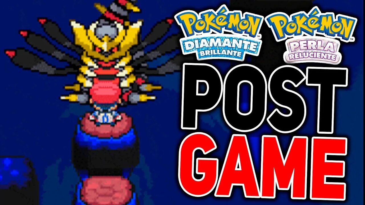 😍 ASI PODRIA SER EL POST GAME DE POKÉMON DIAMANTE BRILLANTE Y PERLA RELUCIENTE #Shorts