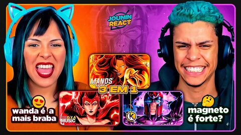 3 EM 1 - DROP COLAPSO URT | Mands, D.Y.A & Okabe | [React em Casal] 🔥