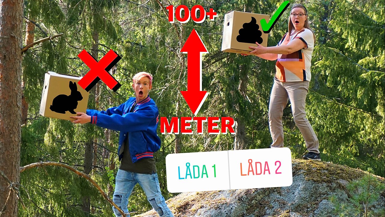 Släpp Inte Fel Hemliga Låda - Challenge