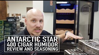 Antarctic Star 400 Cigar Humidor Review & Seasoning