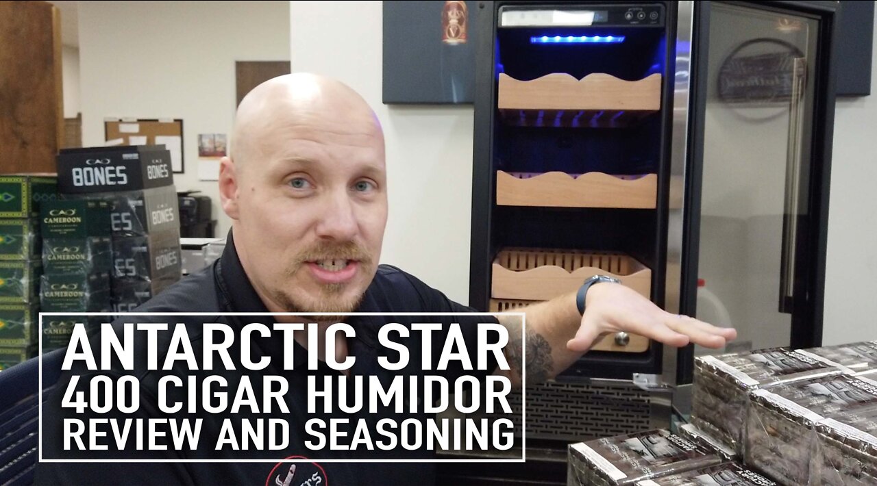 Antarctic Star 400 Cigar Humidor Review & Seasoning