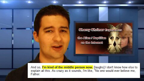 Reptilian/Alien on the Internet - Sherry Shriner, who she really is