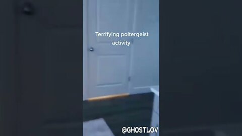 terrifying poltergeist activity... WTF