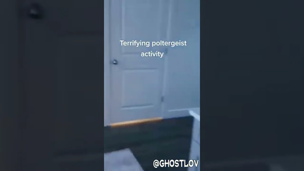 terrifying poltergeist activity... WTF