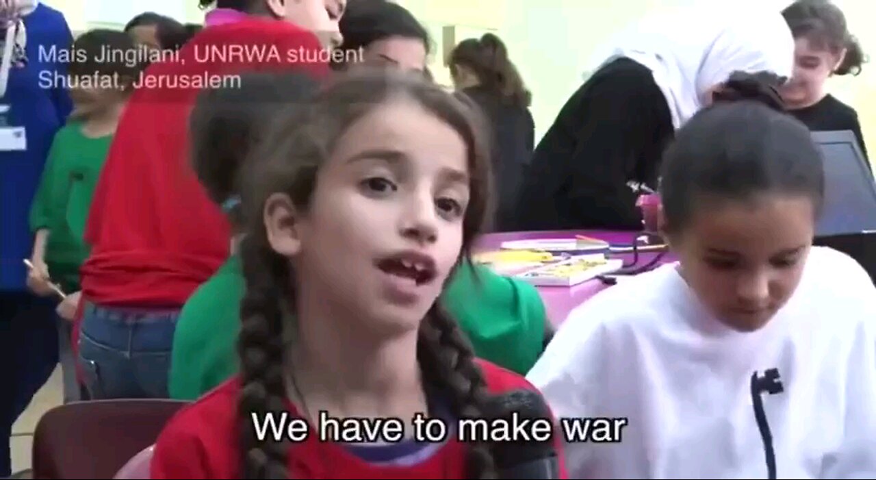 What do you learn at the Un‐United Nations schools in Gaza?