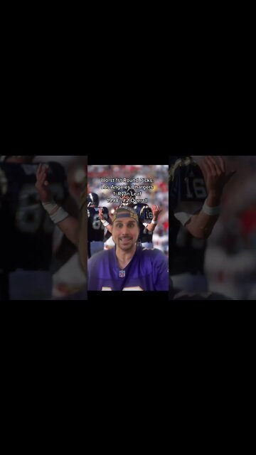 Ryan Leaf Worst Draft Pick Ever? #shorts