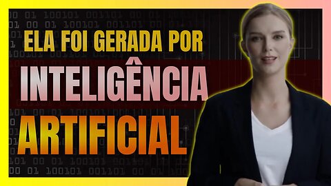 Conheça a primeira APRESENTADORA DE TV feita totalmente por INTELIGÊNCIA ARTIFICIAL