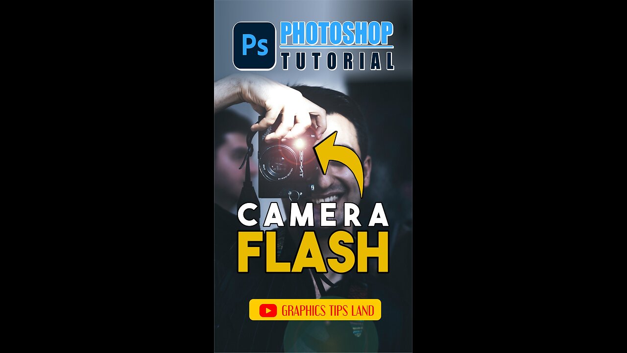 A simple yet effective way to add camera flash in Photoshop