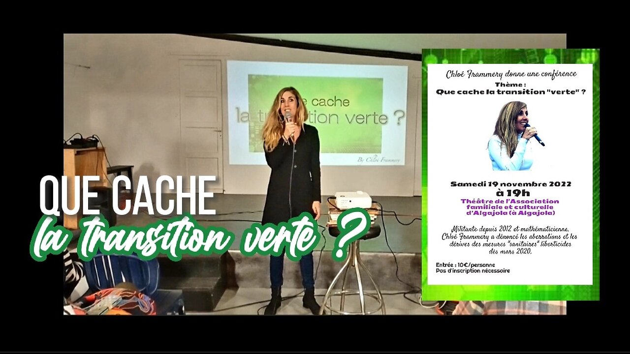 Que cache la Transition "Verte" ? (Algajola 19.11.22)