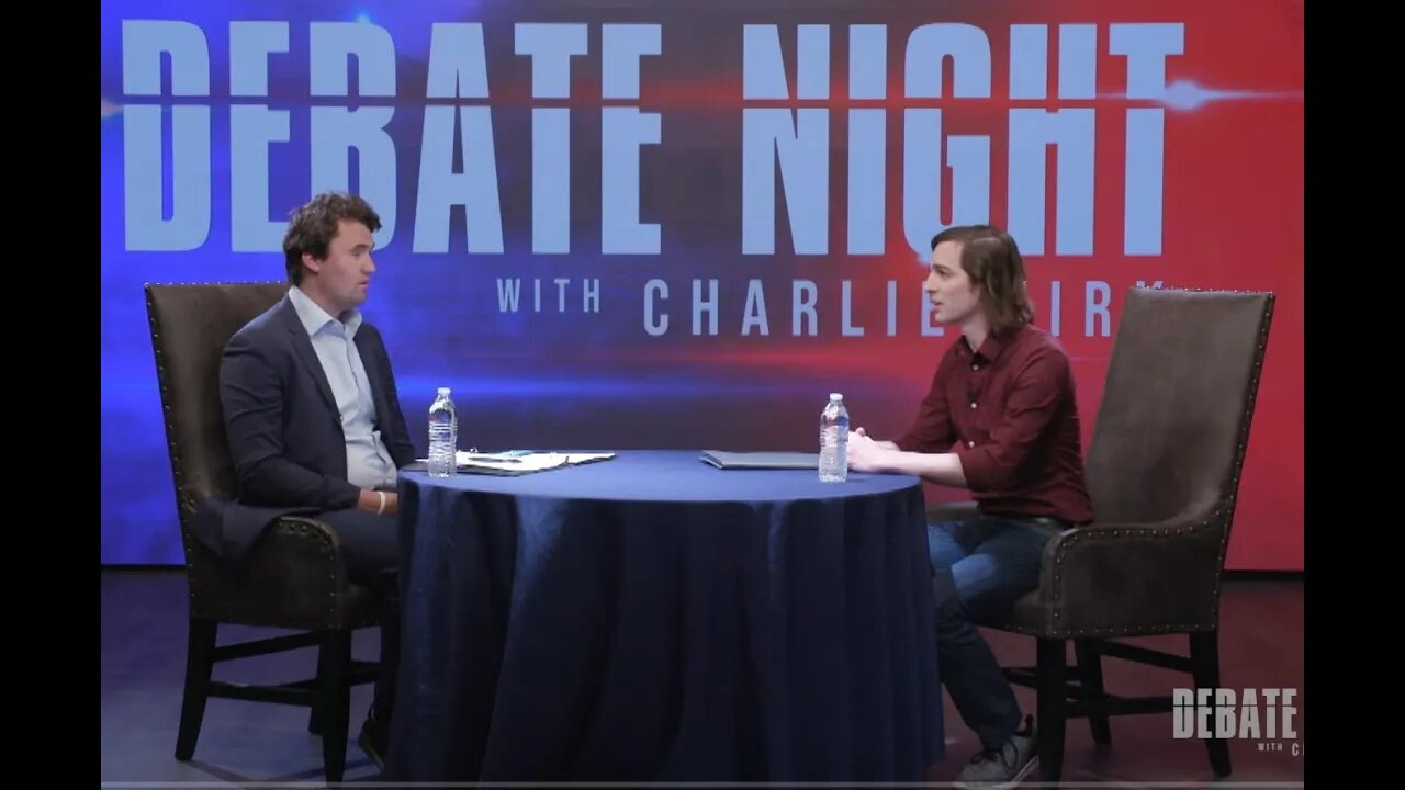 Guerilla TV Channel Commentary Charlie Kirk Debates Trans Marxist Ben Carollo Part 1