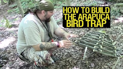 How To Build A Arapuca Bird Trap -Mantis Outdoors