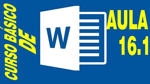 Curso de Word Básico- Aula 16.1 (tabelas part 2)