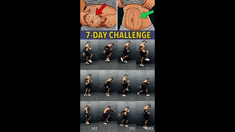 Weight Lose Exercise For 7 Days Challenge