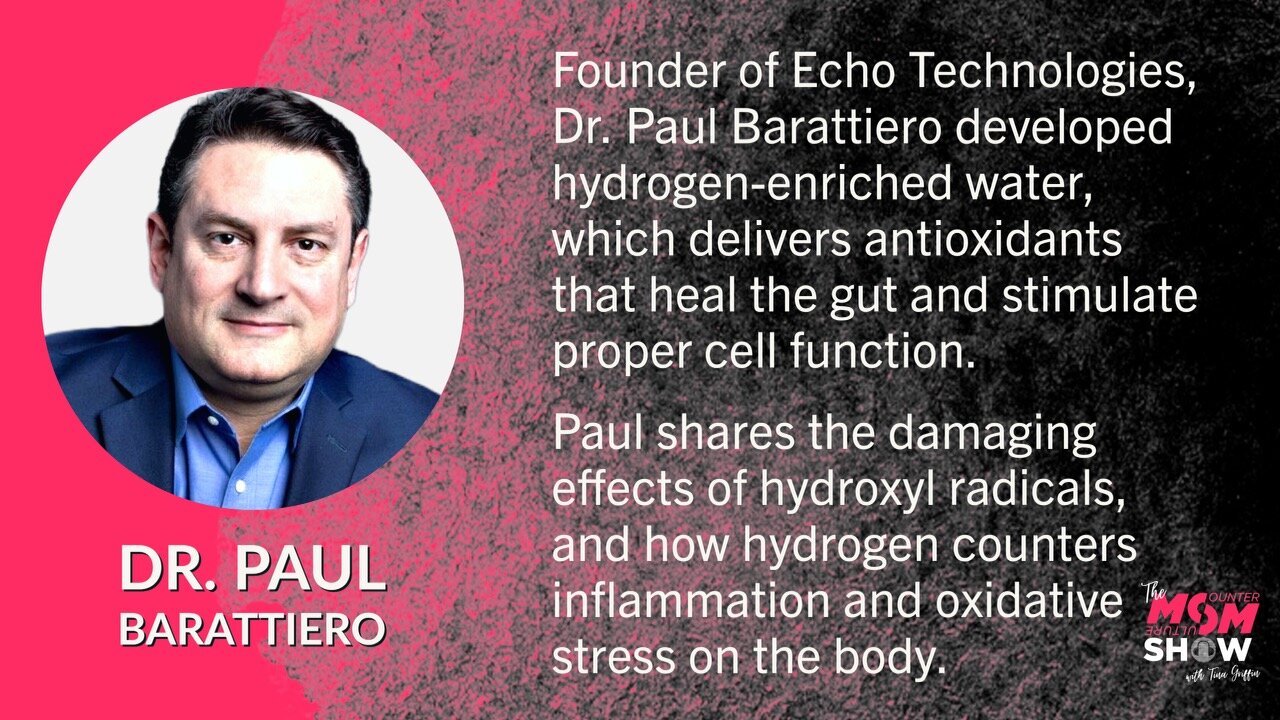 Ep. 412 - Hydrogen Water Helps Heal the Gut and Stimulate Proper Cell Function - Dr. Paul Barattiero