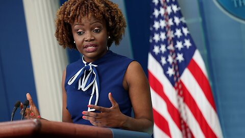 Chaos In The Briefing Room - Karine Jean-Pierre Has Meltdown In Front Of Reporters