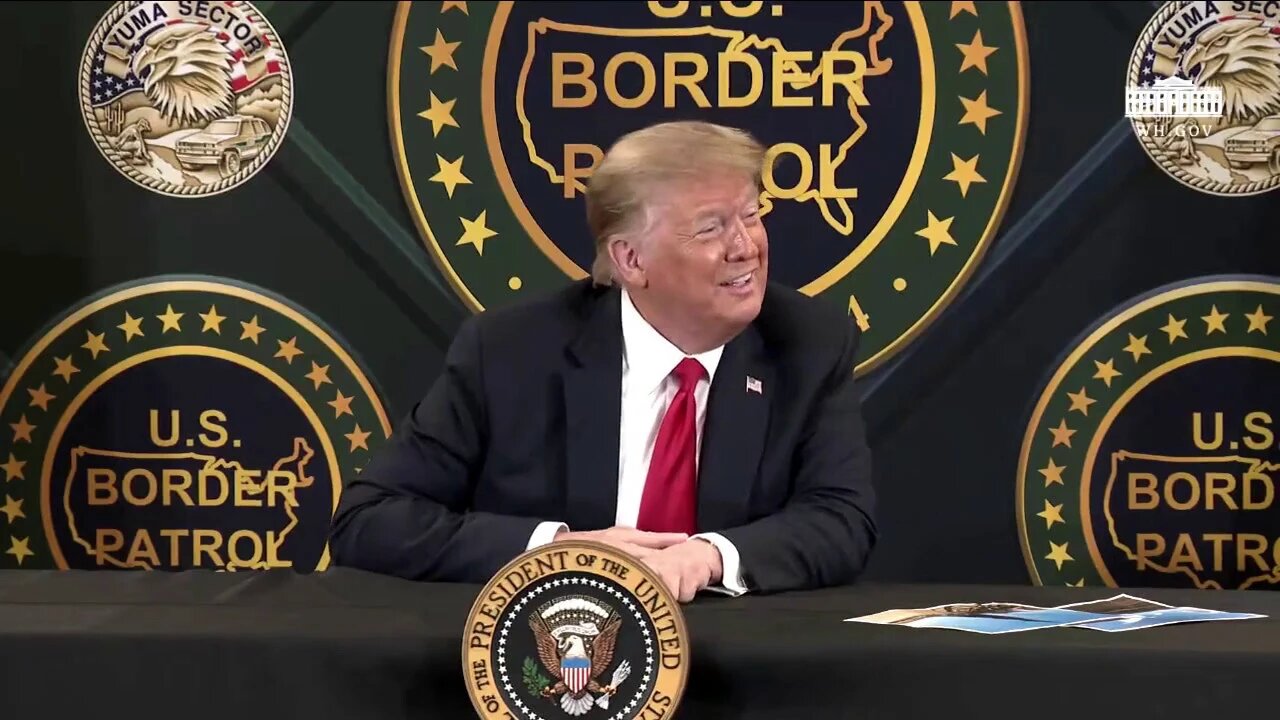 President Trump Participates in a Roundtable Briefing on Border Security