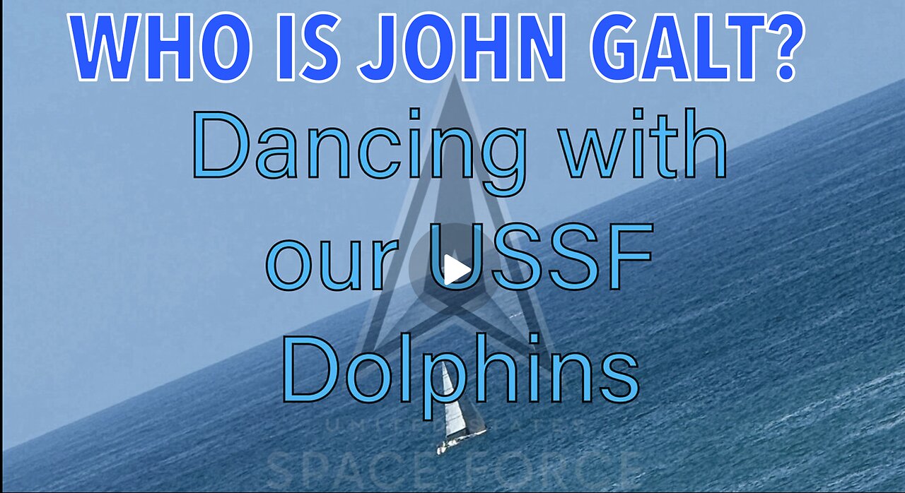 USSF Production, 47USC606 Approved: "This is how we fly ourselves & dance with our favorite USSF Special Ops Dolphin. Specially, if in only 16, not 17 Minutes, a Certified 'Unsinkable' PERINI with Cabal Jews inside sinks":)