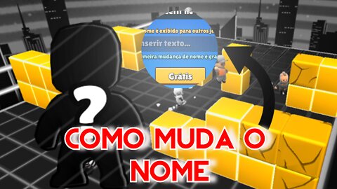 TUTORIAL - Como Muda o Nome do Stumble Guys de Graça