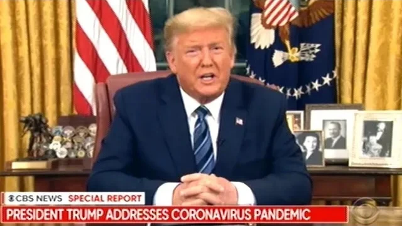 President Trump Announces European Travel Ban! (Prime Time Address)