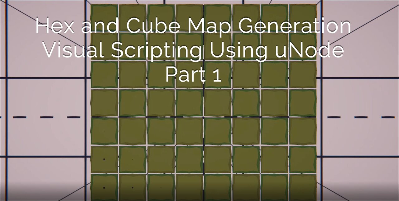 Hex-Cube Map Generation Visual Scripting using uNode Part1