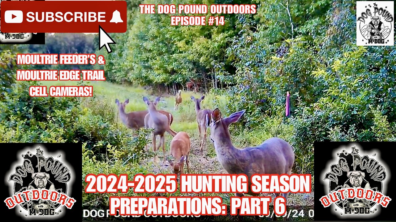 DEER BLINDS, CAMERAS, AND FEEDERS FINAL PREP FOR HUNTING SEASON! PREPARATIONS PART 6!