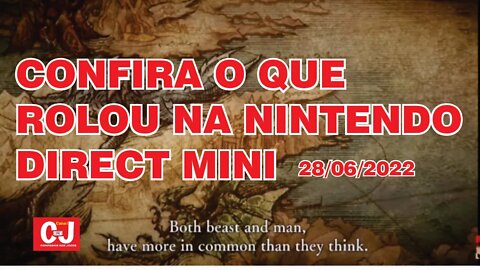 Confira o que rolou na Nintendo Direct Mini