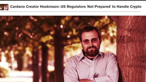 Cardano Creator Hoskinson: US Regulators 'Not Prepared' to Handle Crypto #cryptomash #cryptonews