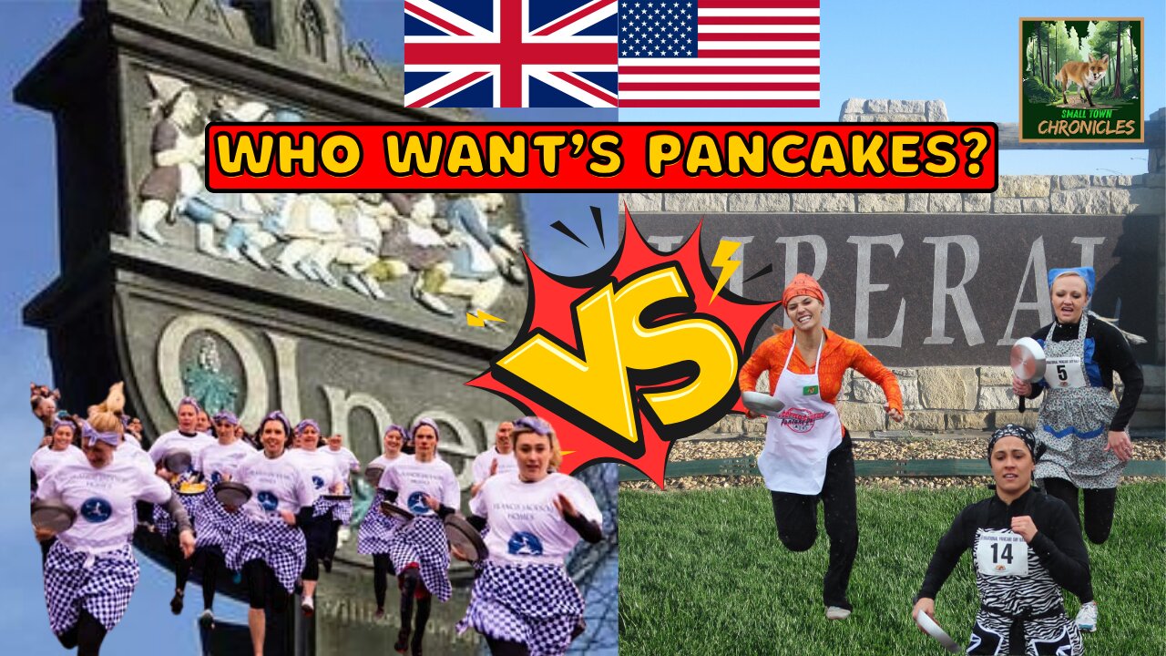 The Pancake Olympics: A Tale from Olney England and Liberal Kansas