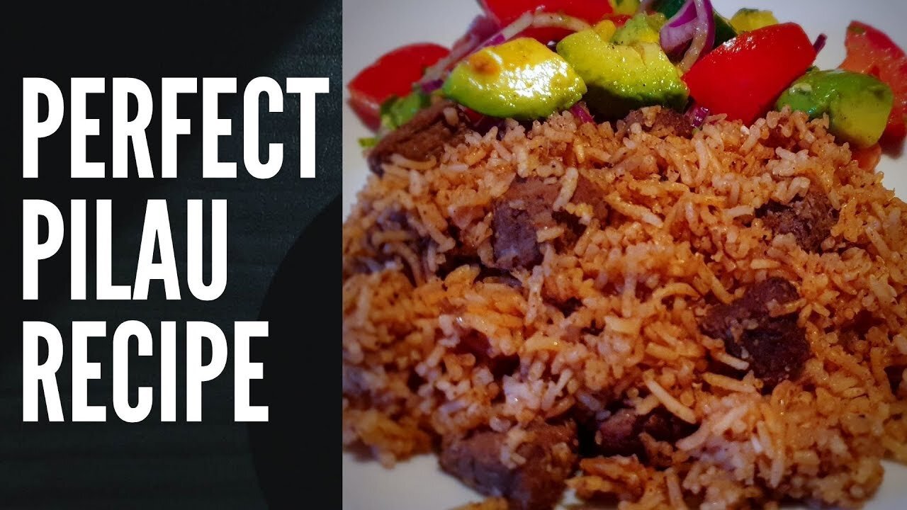 PERFECT AND EASY PILAU RECIPE _ Kenyan (swahili) Recipe