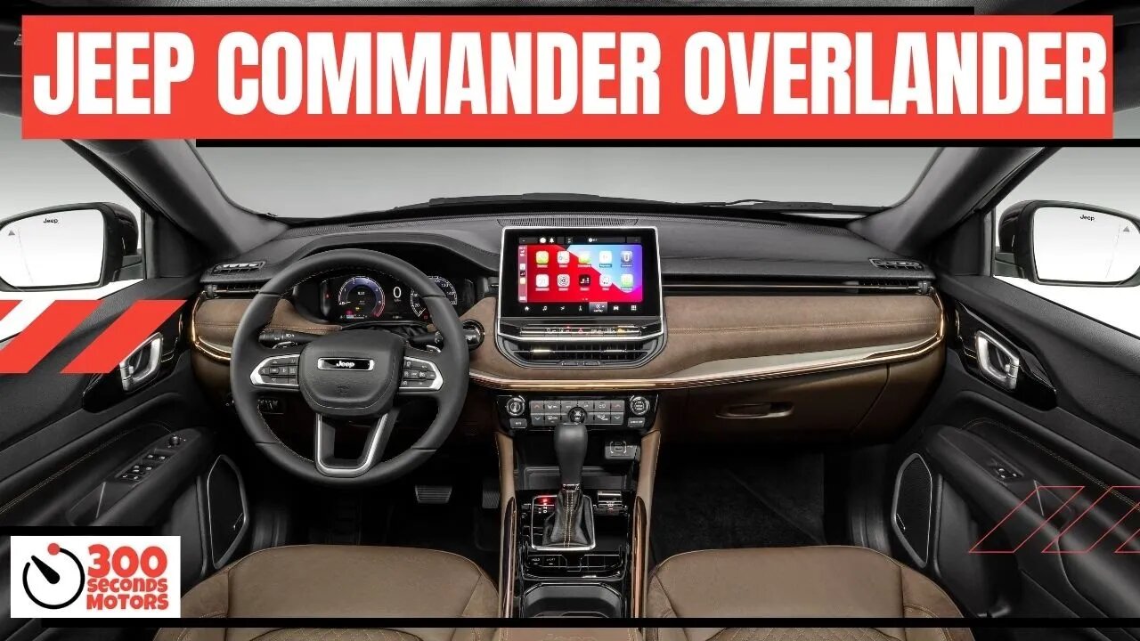 JEEP COMMANDER OVERLAND FLEX for seven passengers and a flexfuel engine INTERIOR