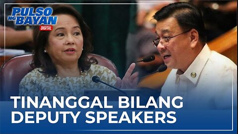 Rep. Gloria Arroyo at Rep. Isidro Ungab, tinanggal bilang Deputy Speakers ng Kamara