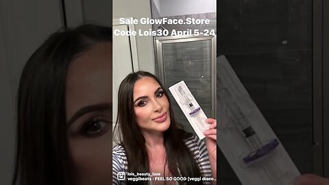 Anti-Aging Skincare Skin Booster Sale save 30% code Lois30 GlowFace.Store #2023 #loisbeautyluxe