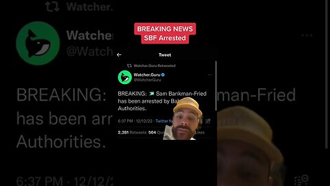 SAM BANKMAN-FRIED ARRESTED