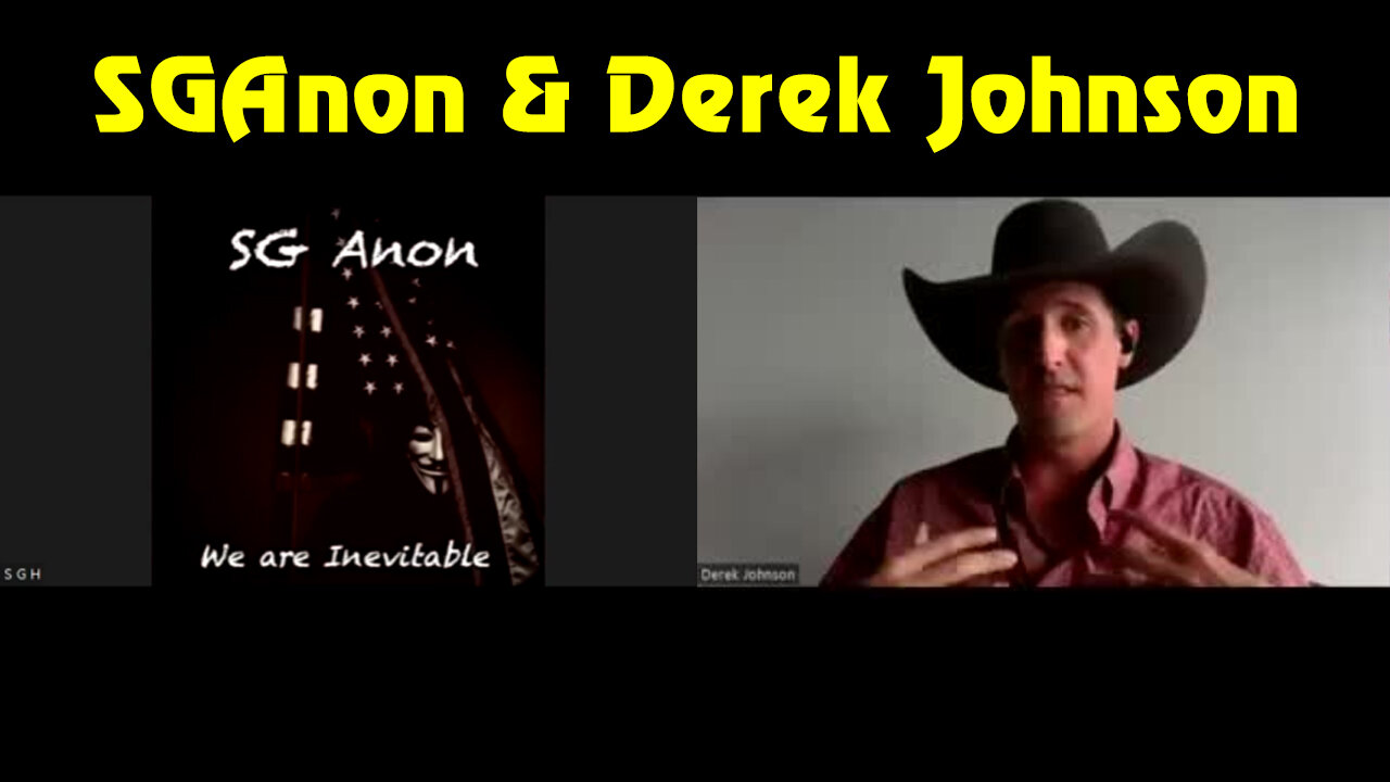 SGAnon & Derek Johnson Don't PANIC 1.5.22 - White Hats Intel