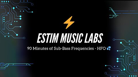 90 Minutes of Sub-Bass Frequencies - HFO